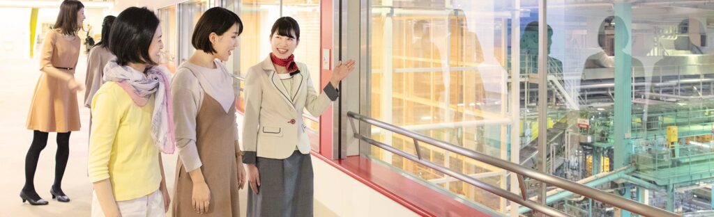 キリンビール神戸工場の製造ライン